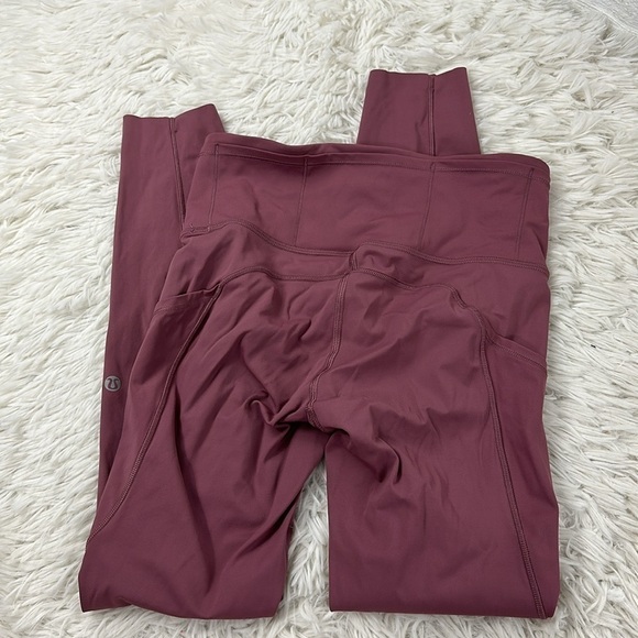 Lululemon Fast and Free Tight II 25" *Non-Reflective Nulux Plumful - Picture 6 of 7
